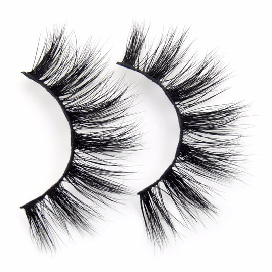 False Eyelashes Handmade Mink Eyelashes Crisscross Eyelashes Beauty False Lashes Wispy Lashes Maquillaje Makeup Accessories D121
