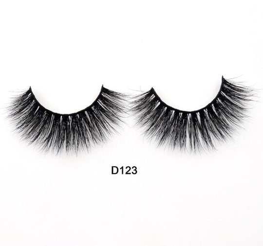 False Eyelashes Handmade Mink Eyelashes Crisscross Eyelashes Beauty False Lashes Wispy Lashes Maquillaje Makeup Accessories D121