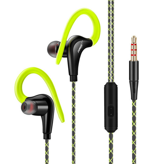 Super Bass Sweatproof Ear Hook Fitness Headphones
