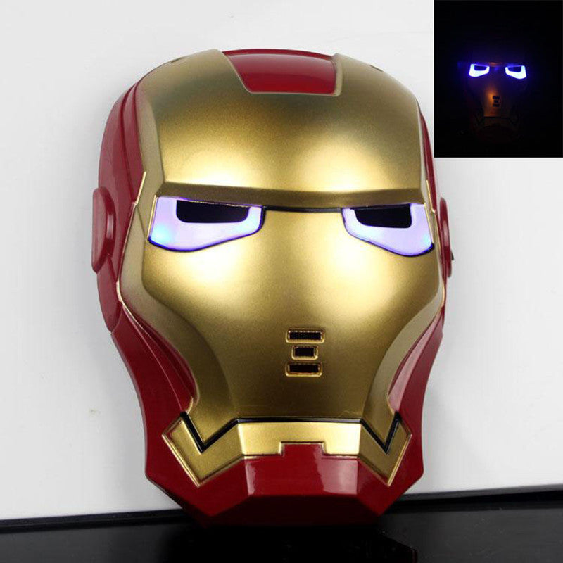Superhero LED Man Mask