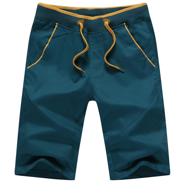 Men's Casual Cotton Beach Swim Shorts
