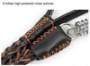 Leather Dog Training Pet Leash with Spring Buffer to Decrease Pull Tension