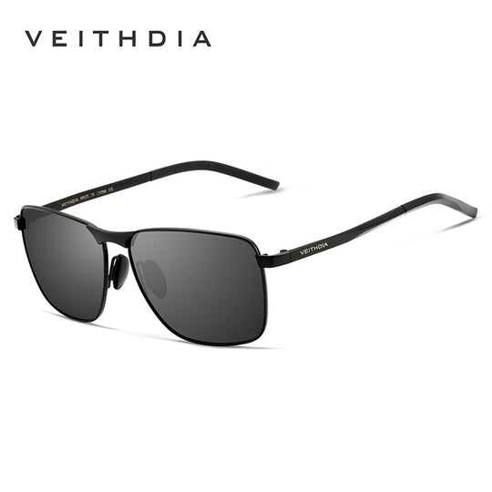 VEITHDIA Brand Men's Vintage Sunglasses Polarized UV400 Lens Eyewear Accessories Male Sun Glasses For Men/Women gafas VT2462