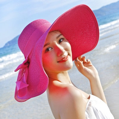 Women's Large Brim Floppy Sun Hat