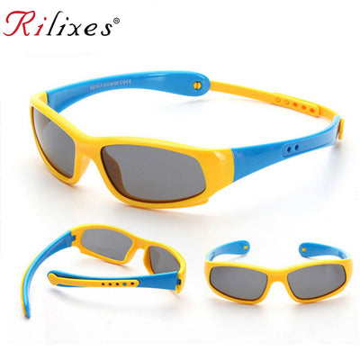 Not easily broken TR90 Polarized Sunglasses for Children