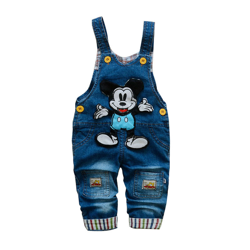 baby pants boys clothes infant overalls 1-3 years baby boys girls spring kids jeans pants baby jumpsuits cotton denim trousers