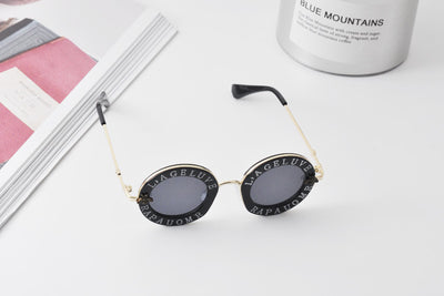 Designer Kids Round Frame Sunglasses Children Glasses UV400