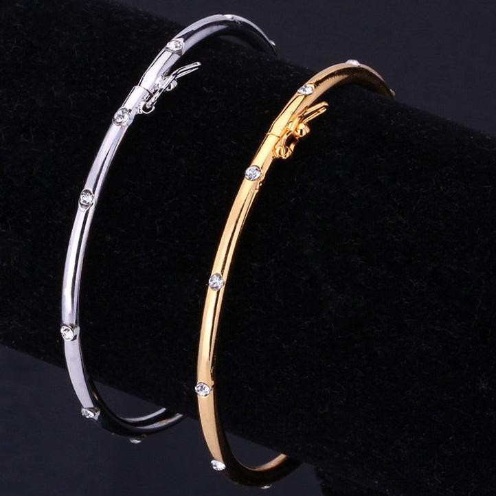 Women's Crystal Gold/Silver Bracelet