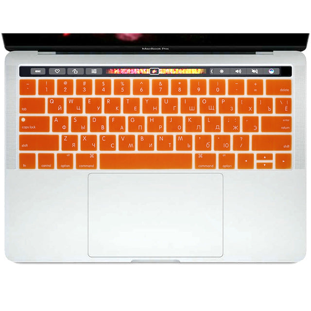 Silicone MacBook 13" & 15" Keyboard Colored Cover