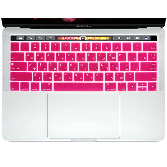 Silicone MacBook 13" & 15" Keyboard Colored Cover
