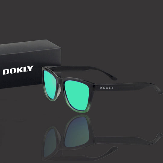 Dokly Real Polaroized Sunglasses Men and women polarized sunglasses Square Sun Glasses eyewear Oculos De Sol