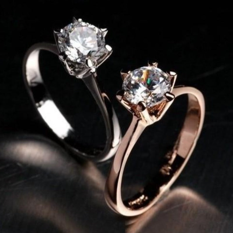 Women's Genuine Austria Crystal Ring