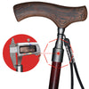 T Handle Aluminum Walking Stick Quick Locking Ultralight Anti-Slip Cane For Elderly 1 Pcs