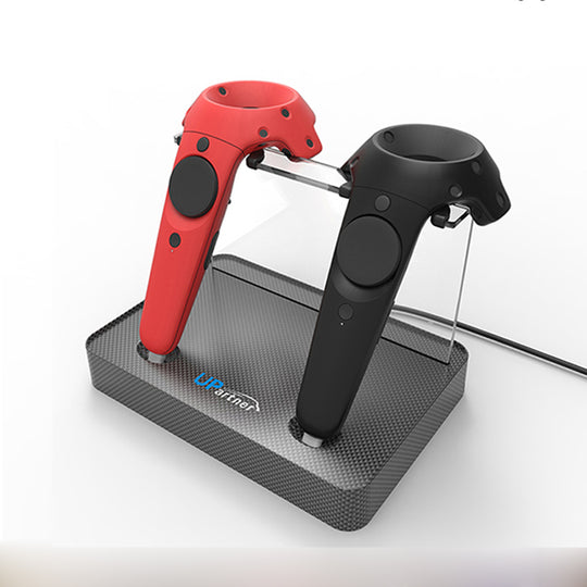 Controller wireless magnetic adsorption charging Double Charging Station For HTC VIVE / PRO VR Controller Double Handle Charging