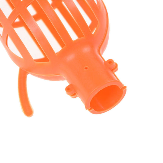Plastic Fruit Picker Without Pole Fruit Catcher Gardening Picking Tool Orange 20x10.5 CM