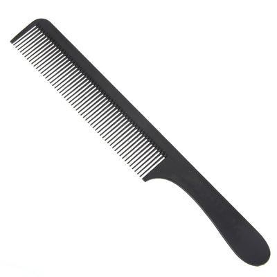 Pro Salon Barber Styling Hairdressing Black Carbon Combs