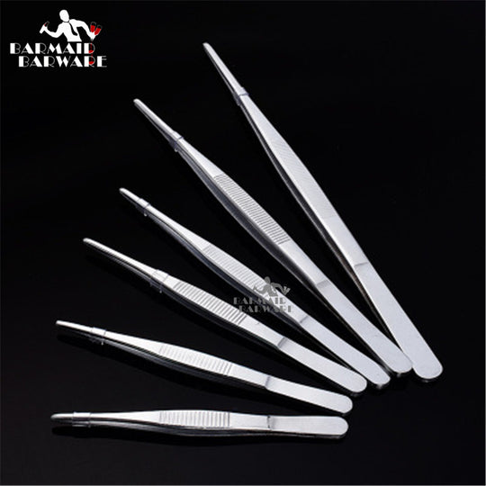 Thicken Stainless Steel Kitchen & Bar Tweezers