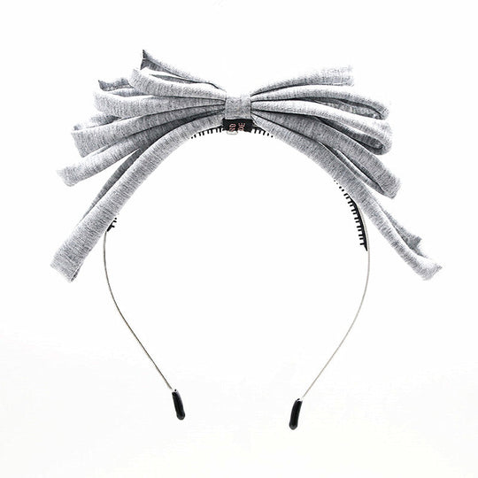 New Summer style jersey cotton 5 layor bow girls fashion hairband headband hair accessories