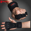 Boodun Weight Lifting Training Gloves Women Men Fitness Sports Body Building Gymnastics Grips Gym Hand Palm Protector Gloves