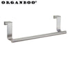 ORGANBOO 1PC multifunction stainless steel hook for storage rack kitchen organizer towel cloth hanger shelf 23 * 7 * 2.2 cm