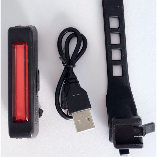 100 Lumen Waterproof USB Rechargeable Bicycle Safety Lights