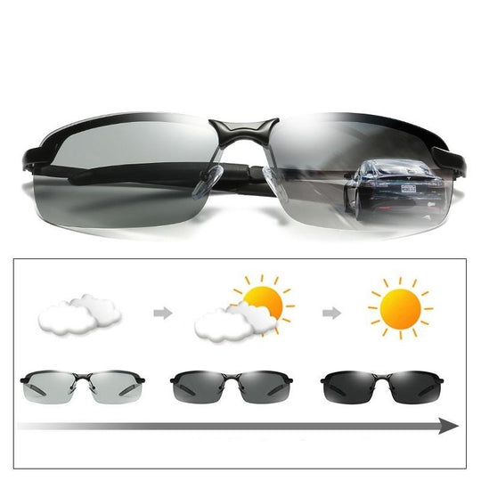 Men's Photochromic Polarized UV400 Sunglasses
