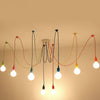 Modern Colorful Decorative Energy Saving Ceiling Lamp with E27 Bulb Base
