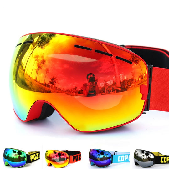 Anti-Fog Ski Goggles Double Layers UV400