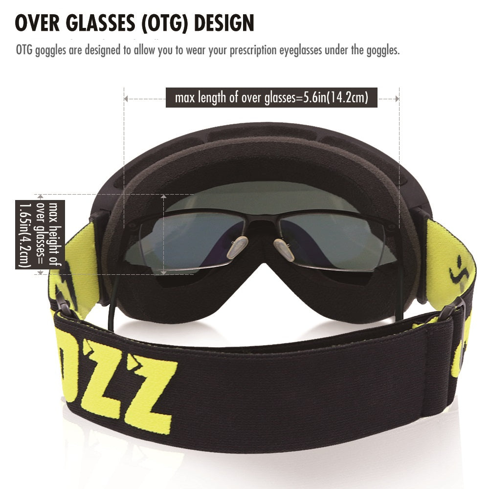 Anti-Fog Ski Goggles Double Layers UV400