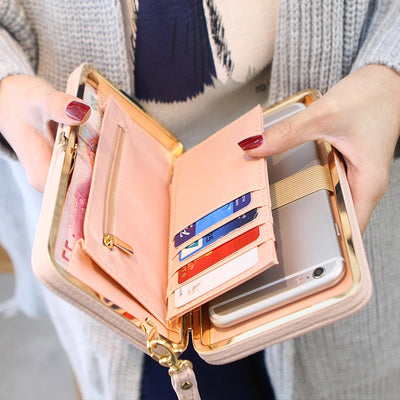 Women Wallets Purses Wallet Female Famous Brand Credit Card Holder Clutch Coin Purse Cellphone Pocket Gifts For Women Money Bag