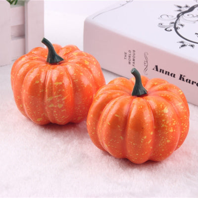 Mini Artificial Halloween Pumpkin Decorations