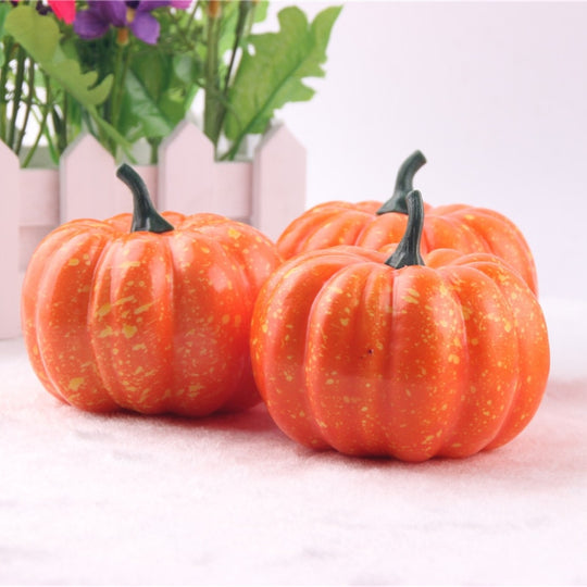 Mini Artificial Halloween Pumpkin Decorations