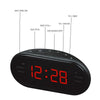 Modern AM/FM LED Clock Radio