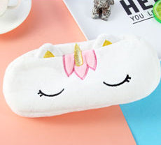 Kawaii 20CM Approx. Plush Unicorn Plush Stuffed DOLL Toy of Coin Pencil BAG Doll , Unicorn Horse Plush BAG Toy Doll