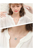 Women's Mermaid Tail Bubble Crystal Necklace