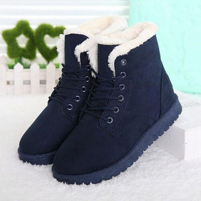 Dark blue boots