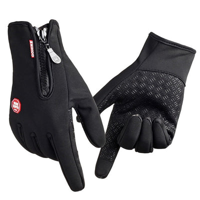 Waterproof Winter Warm Touch Screen Gloves with Grip