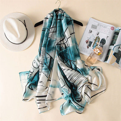 Women's Silk Luxurious Designer Scarf