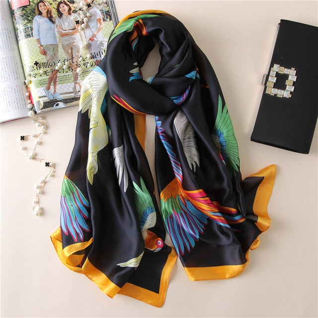 Women's Silk Luxurious Designer Scarf