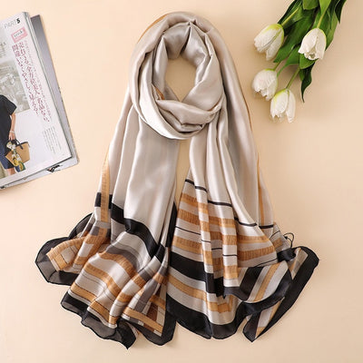 Women's Silk Luxurious Designer Scarf