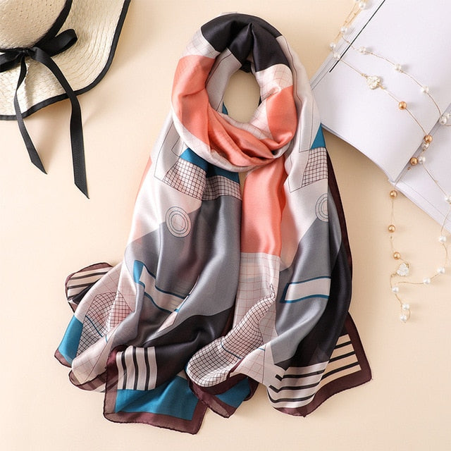 Women's Silk Luxurious Designer Scarf