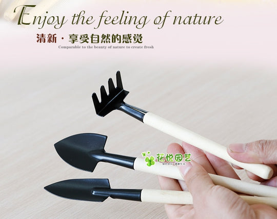 One (1) Set Of Three Mini Gardening Tools
