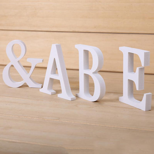 Wood Letter Party Decoration