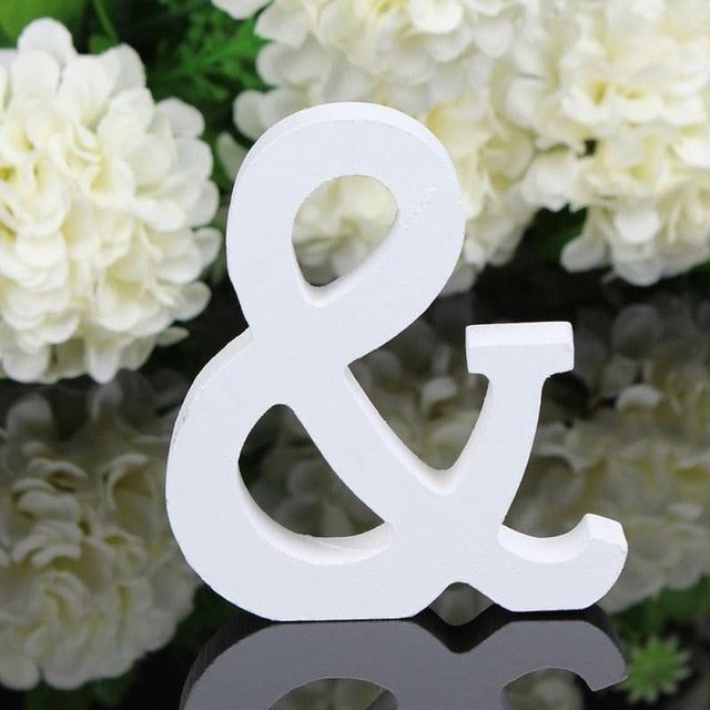 Wood Letter Party Decoration