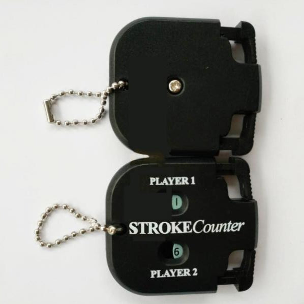 Professional Golf Stroke Counter Keychain