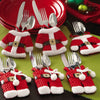 Christmas Tableware Holder Decorations