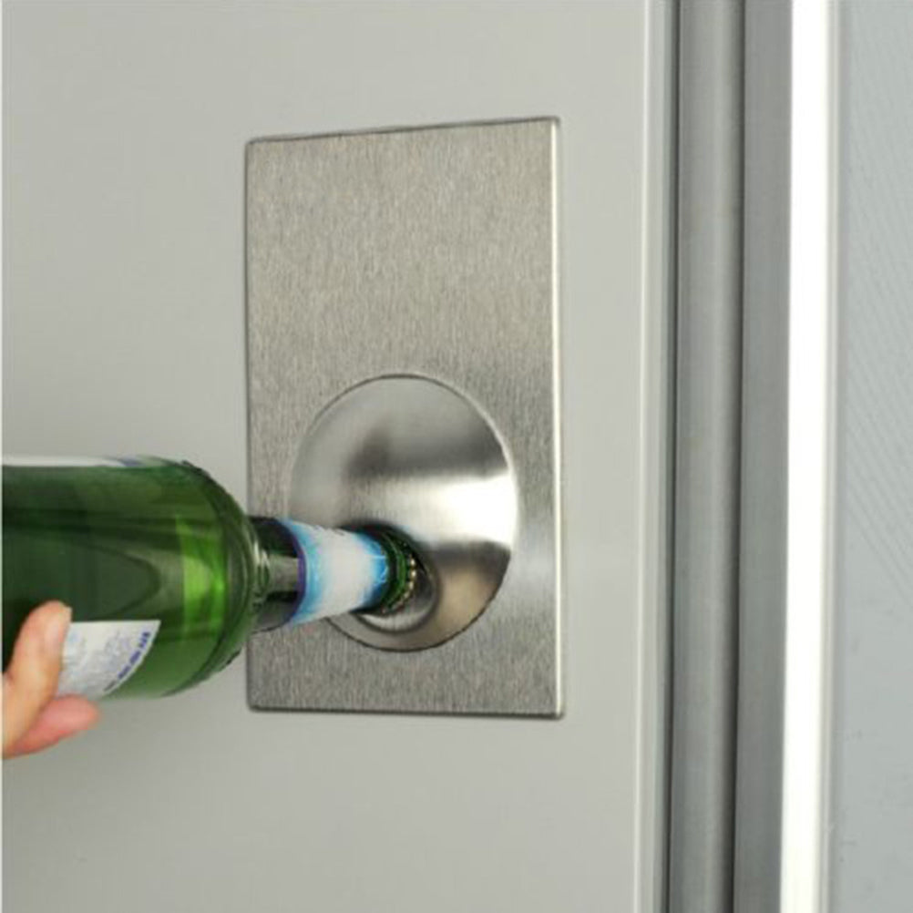 Stainless Steel Magnetic Refrigerator Bottle Opener