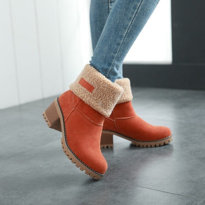 Women's Warm Fur Non Slip Snow Boots