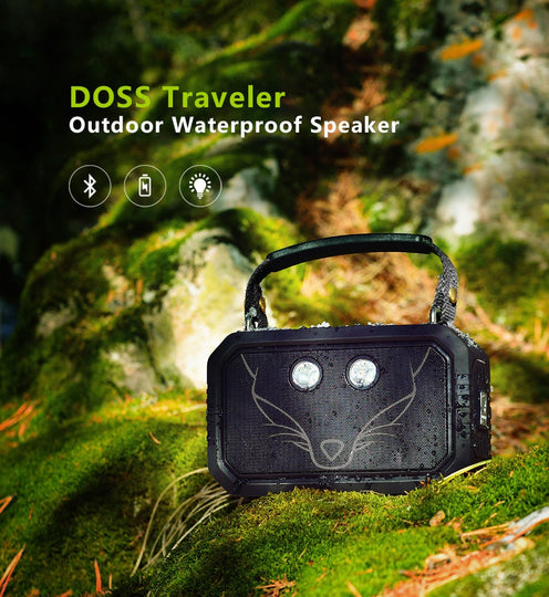 Outdoor Bluetooth V4.0 Speaker Waterproof IPX6 Portable Wireless Speaker