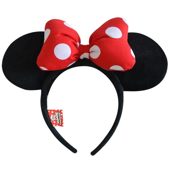 Minnie Mouse Ears Headdress Bow Headband